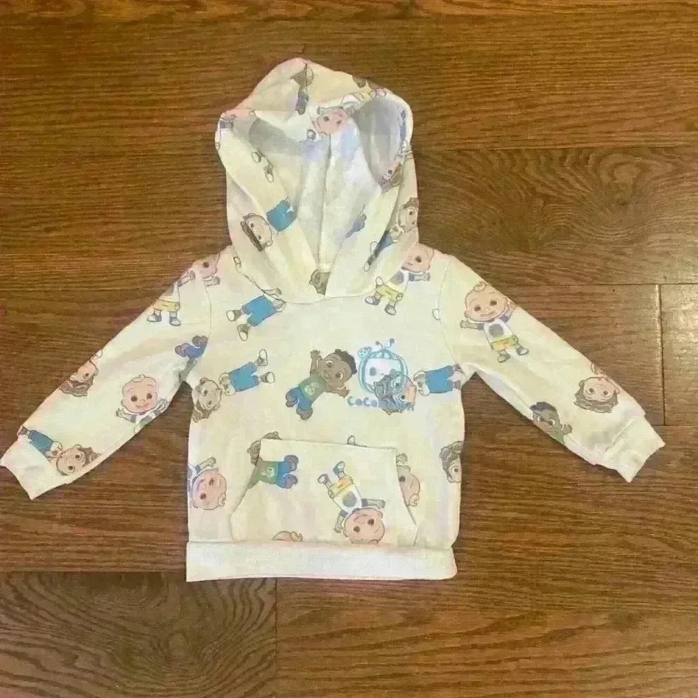 Cocomelon Toddler Boy Fleece Hoodie 12 Months.